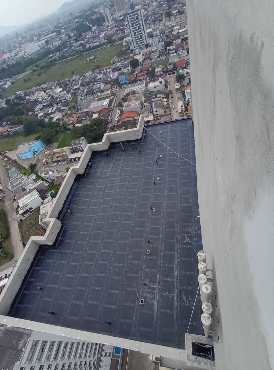Impermeabilização de cobertura e terraço em Joinville